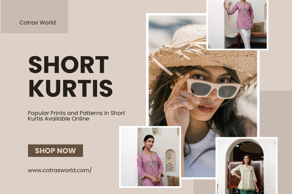 Popular Prints and Patterns in Short Kurtis Available Online