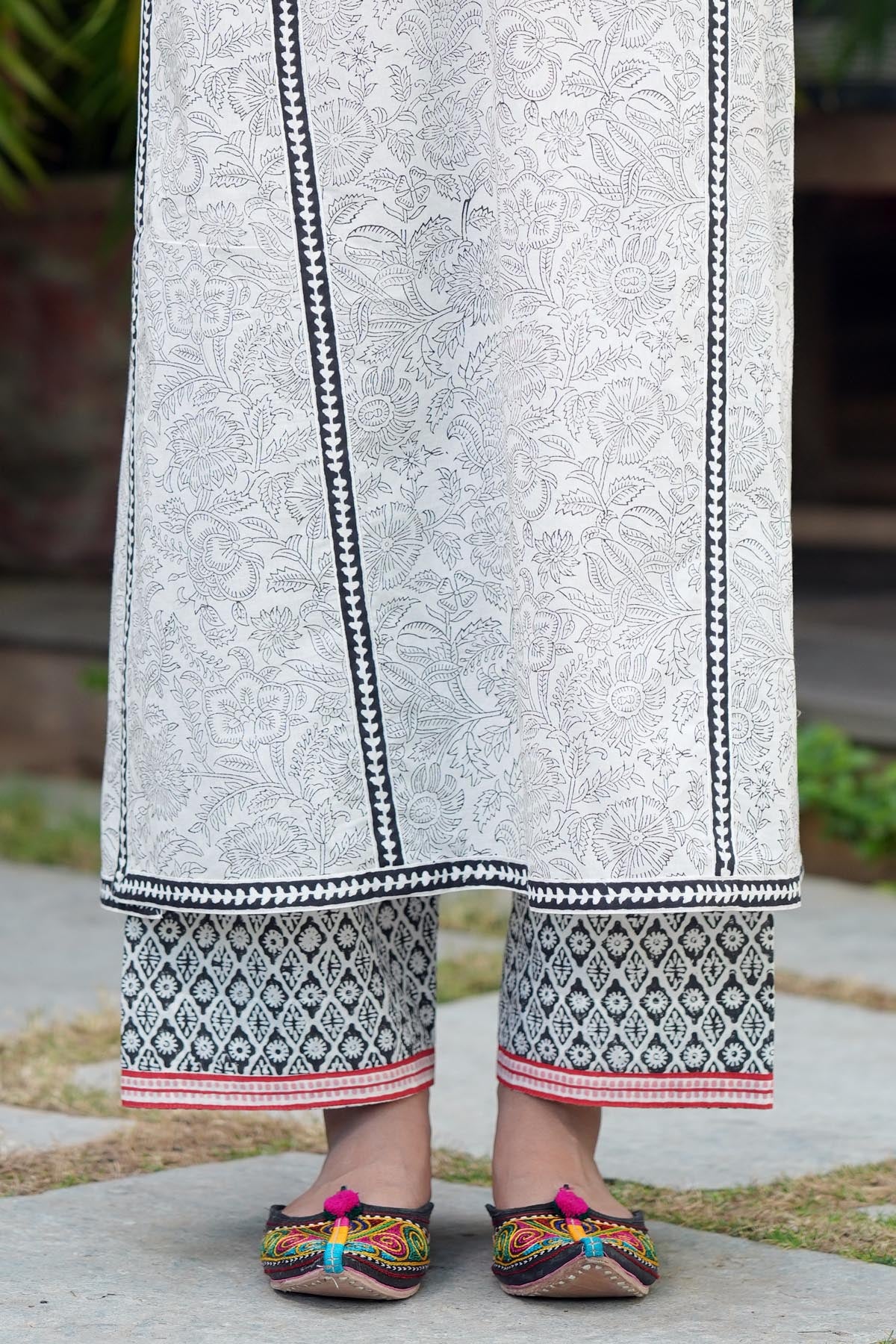 Handblock Printed Cotton Pants