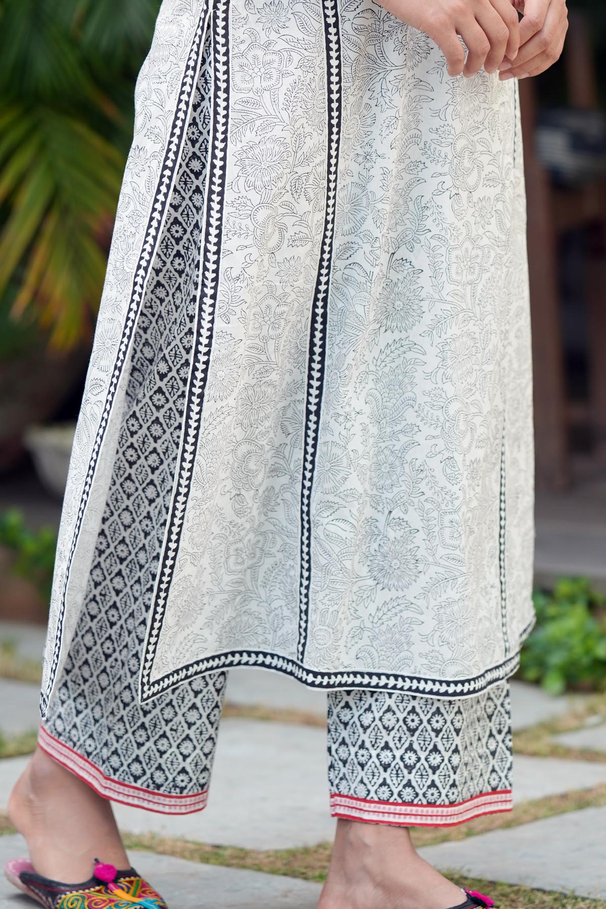 Handblock Printed Cotton Pants