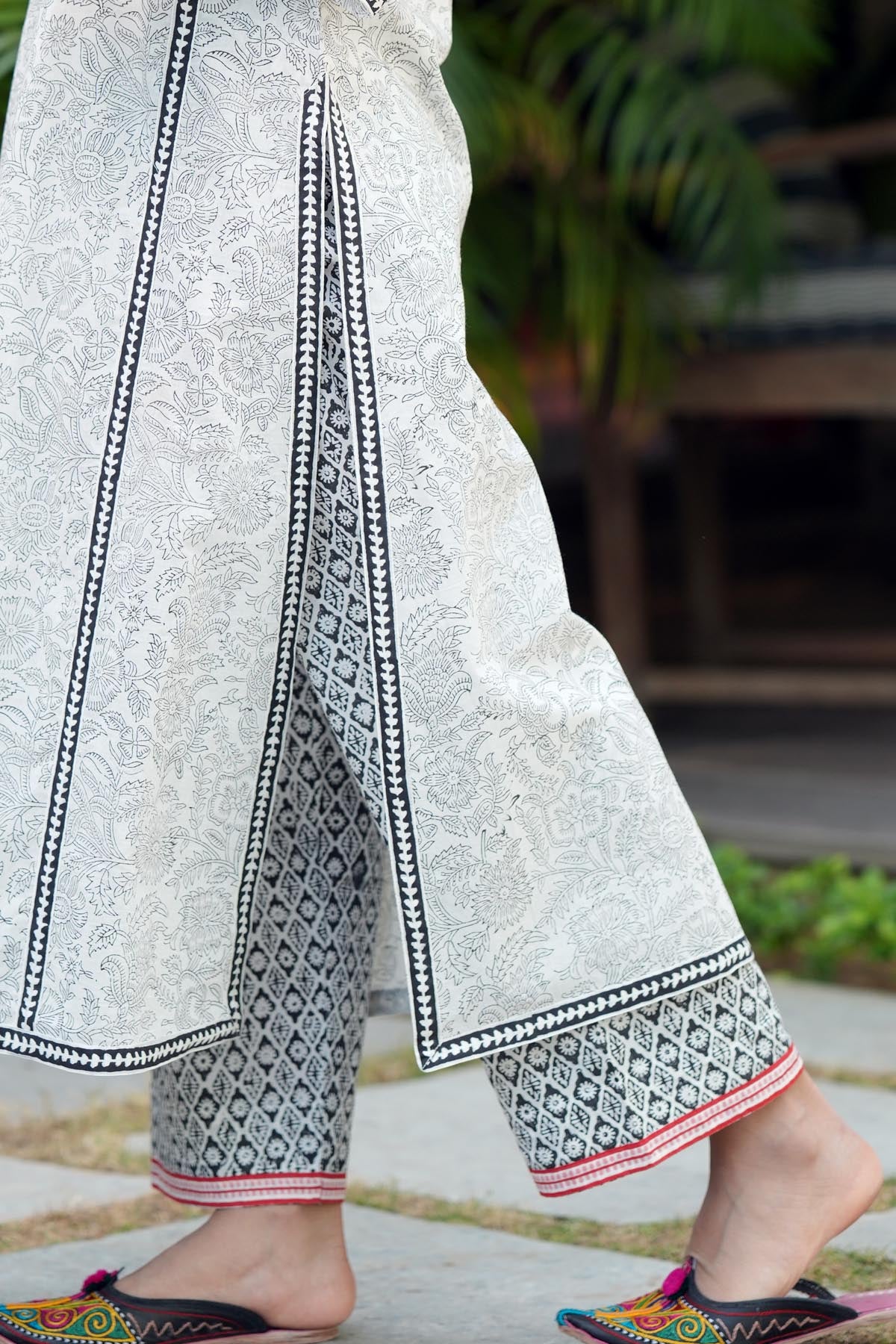 Handblock Printed Cotton Pants