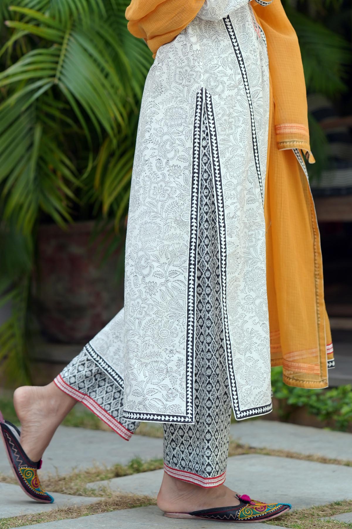 Handblock Printed Cotton Pants