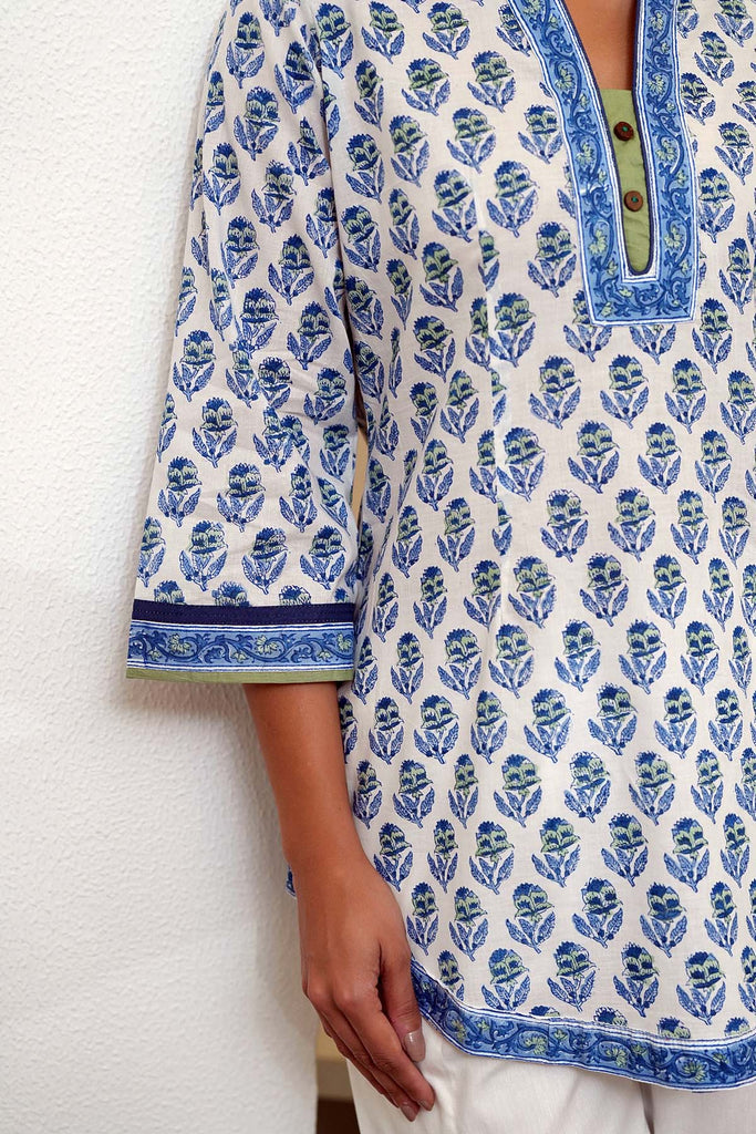 Short Length Shirt Style Collared Kurti