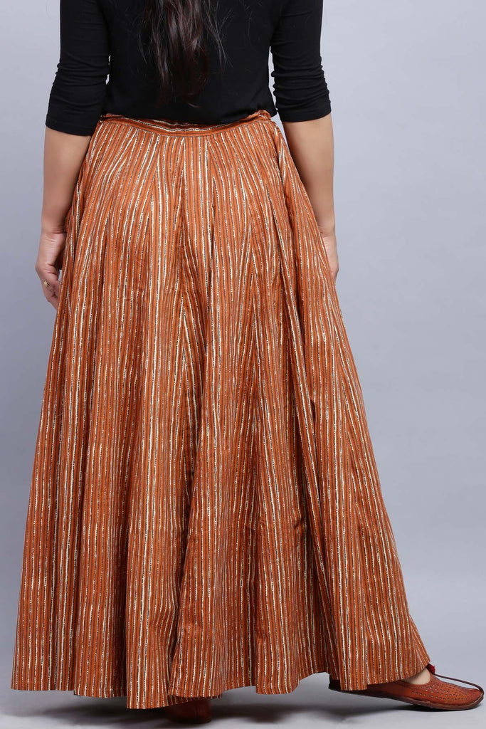 Buy Cotton Flared Skirt  White by Designer PINK FORT for Women online at  Ogaanmarketcom