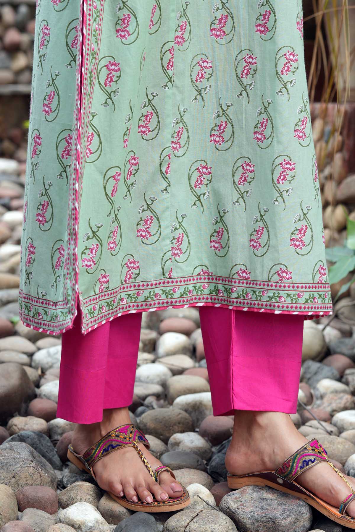 Rani Straight-Fit Cotton Pant