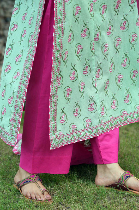 Rani Straight-Fit Cotton Pant